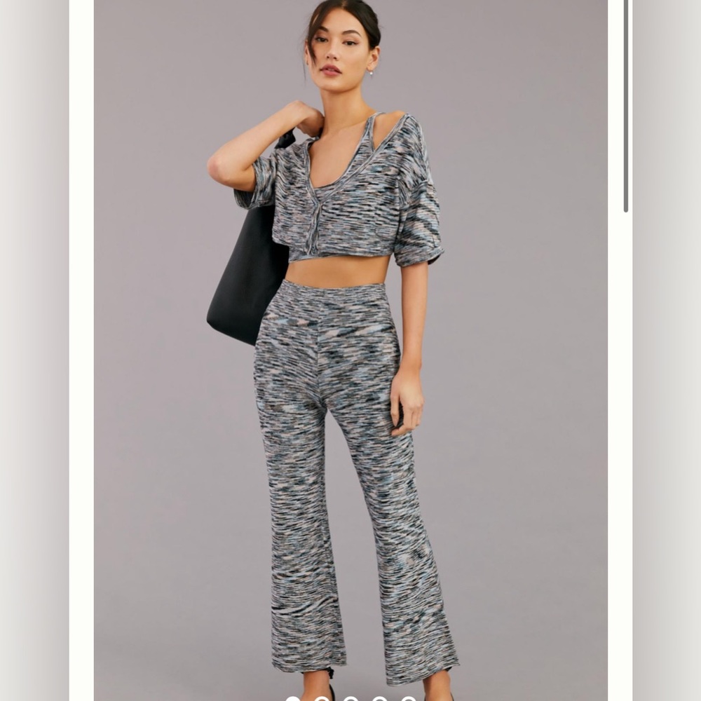 Daily Practice by Anthropologie Three-Piece Morgat Spacedye Set, size medium